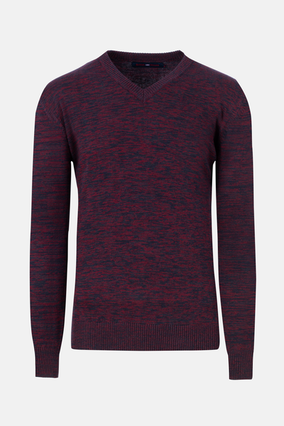 Vivid Burgundy Pullover