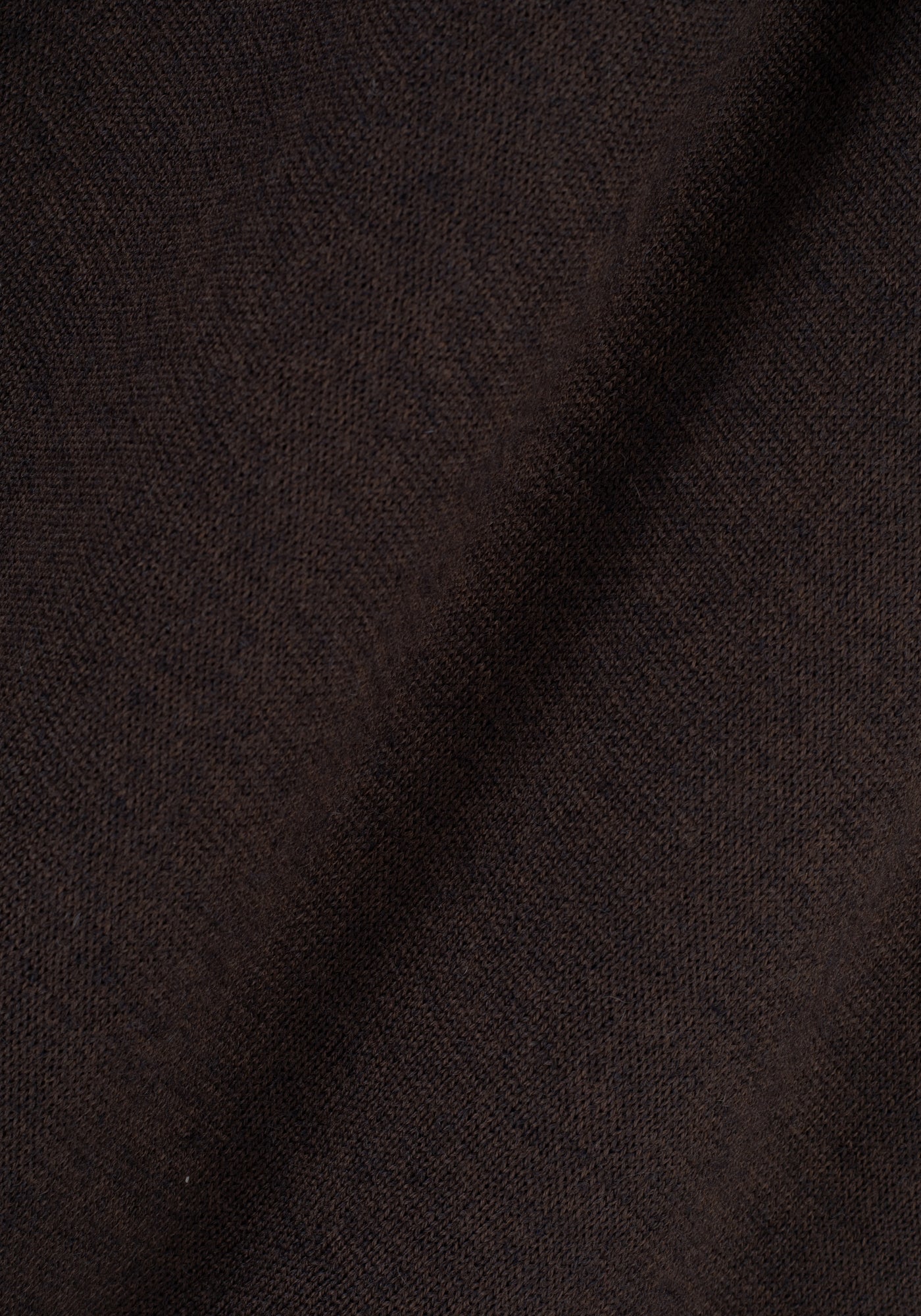 Brown Merino Wool Pullover