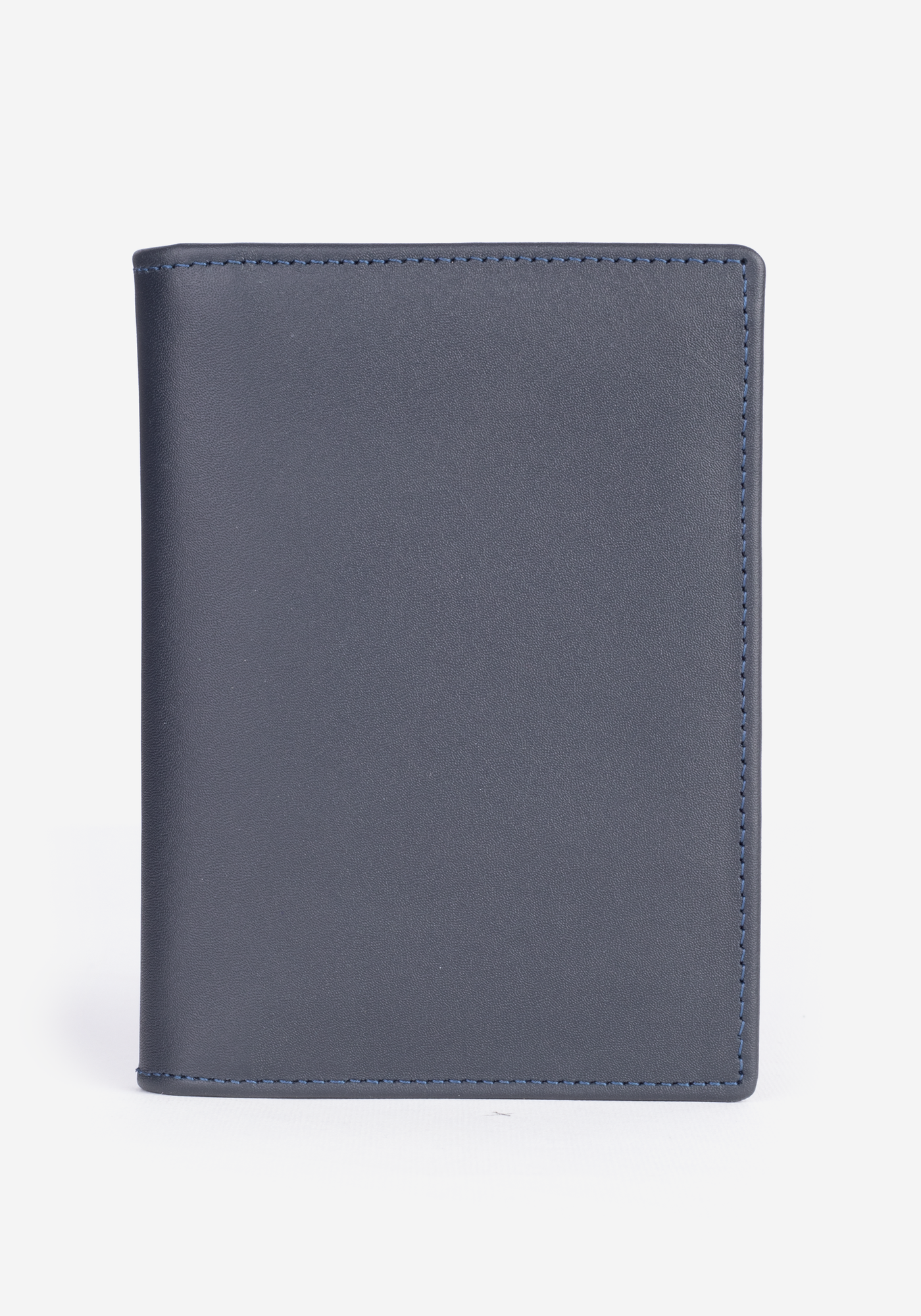 WAL034 / Navy Leather Wallet