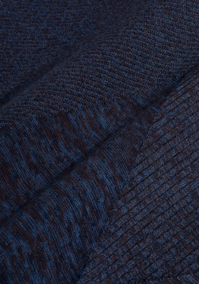 Sapphire Blue Turtle Neck Pullover