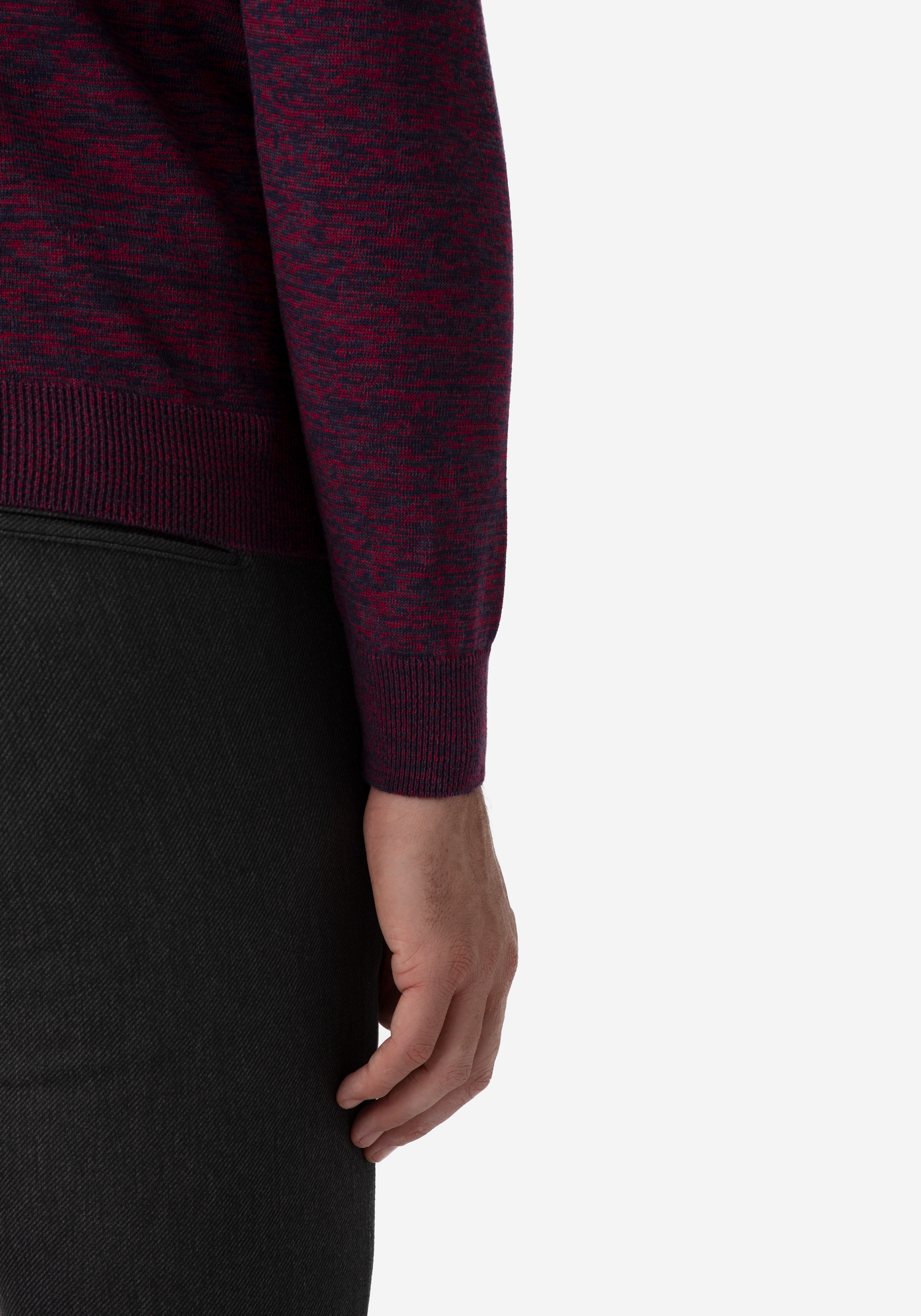 Brick Turtle Neck Pullover