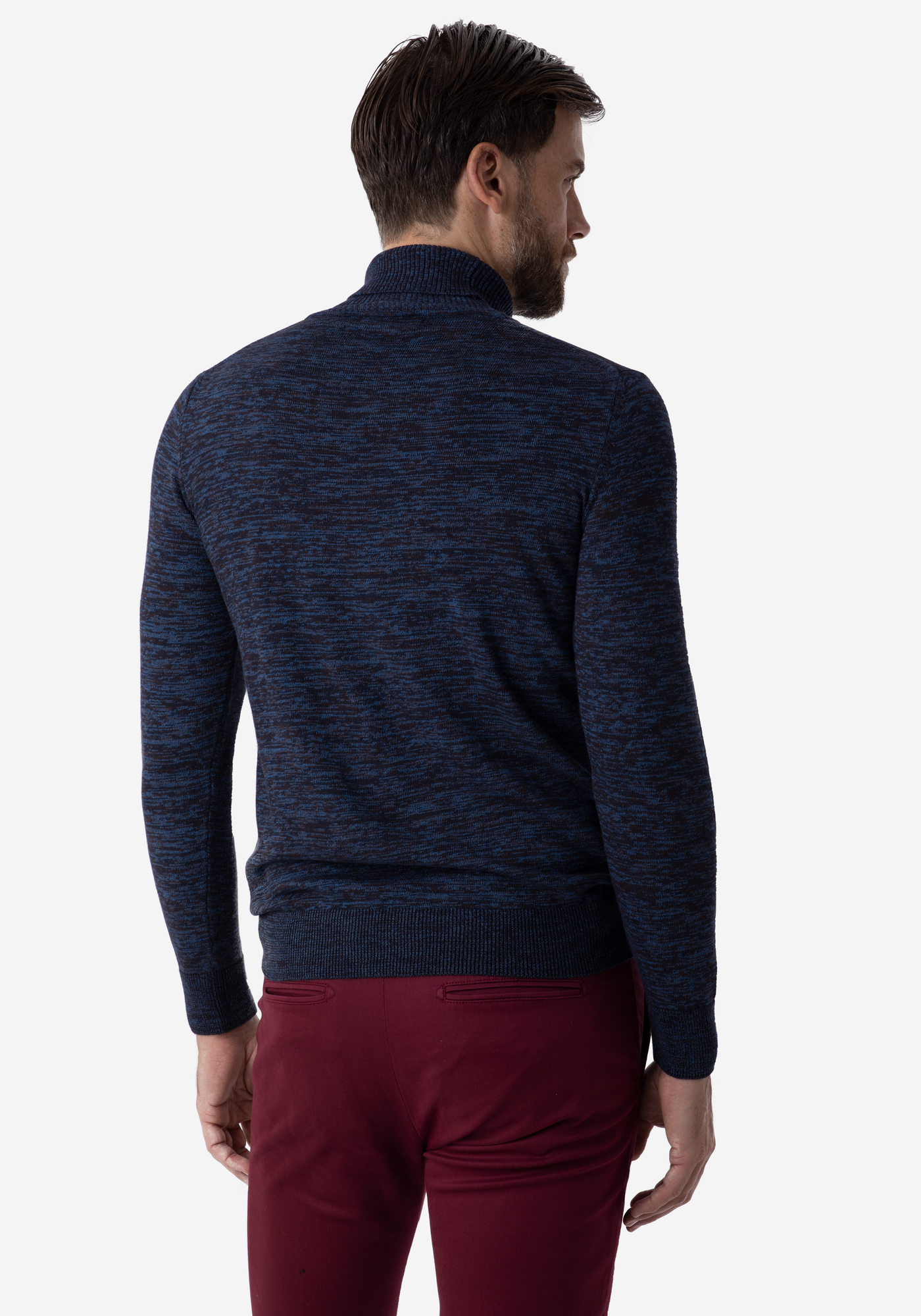Catalina Blue Turtle Neck Pullover