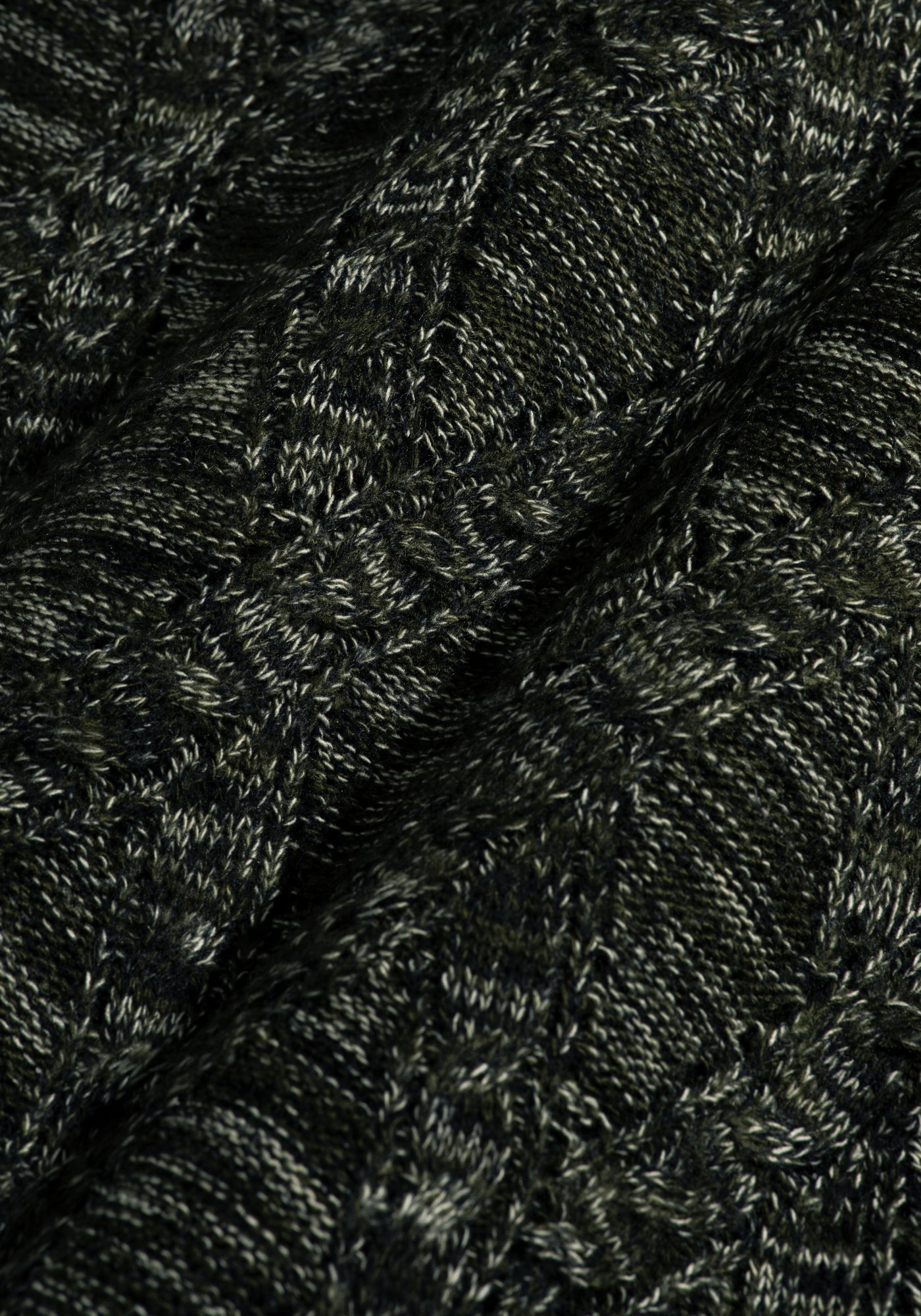 Jungle Green Turtle Neck Pullover