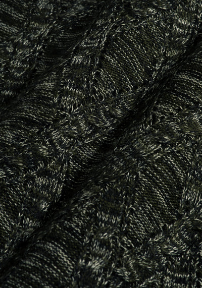 Jungle Green Turtle Neck Pullover