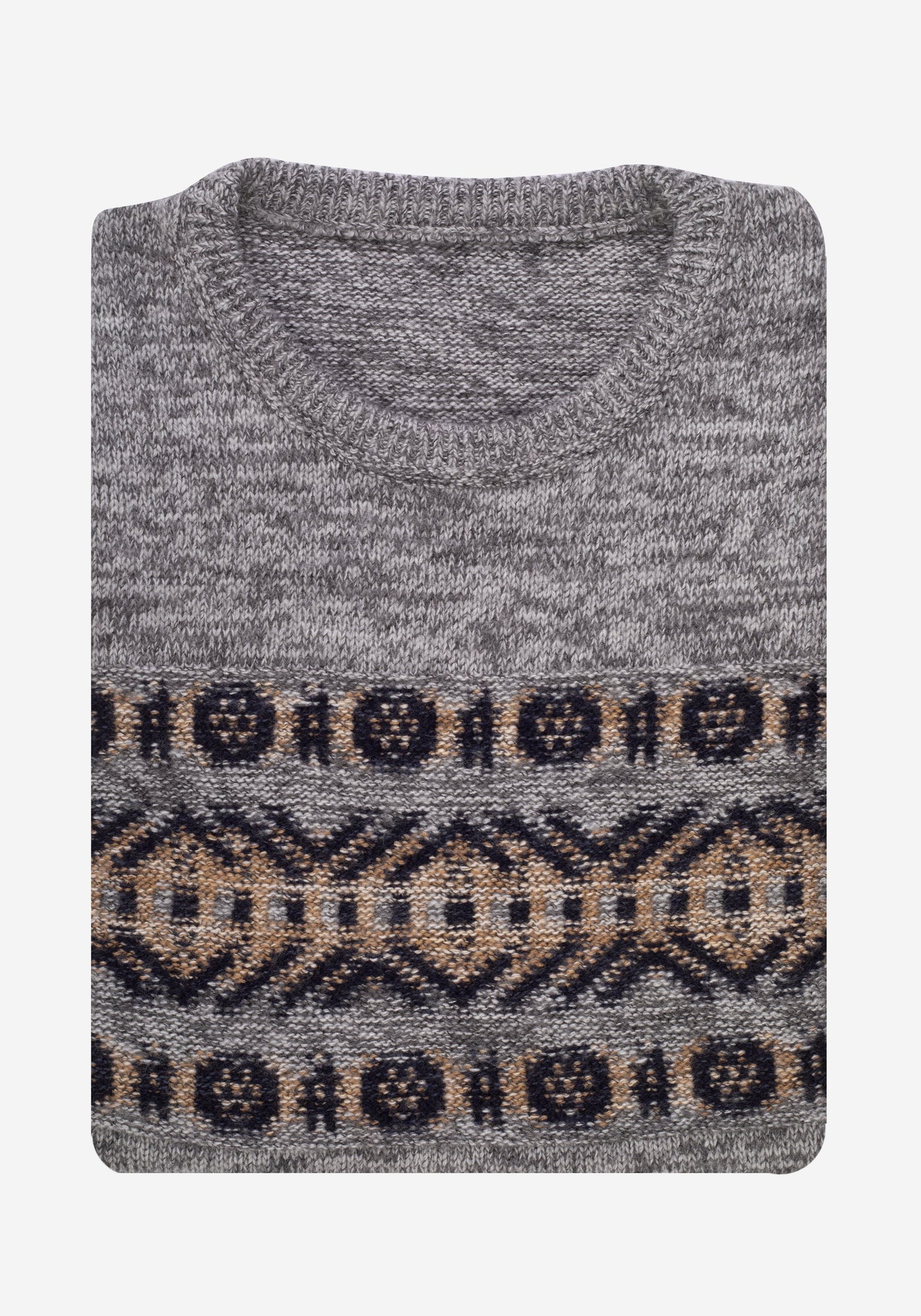 French Grey Crewneck Pullover
