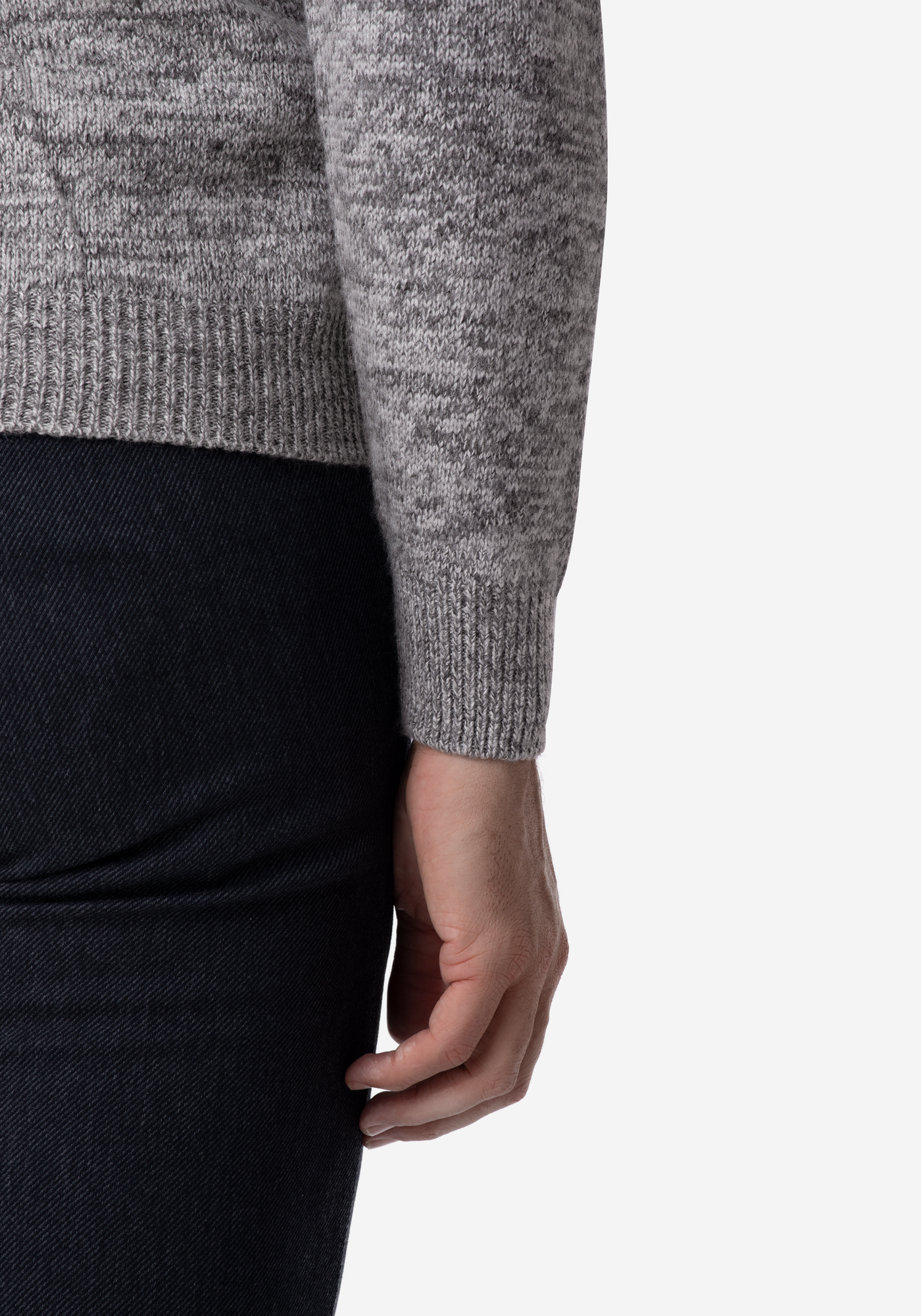 French Grey Crewneck Pullover