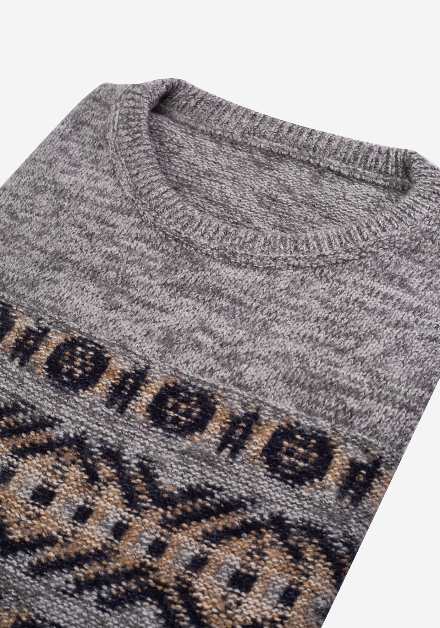 French Grey Crewneck Pullover