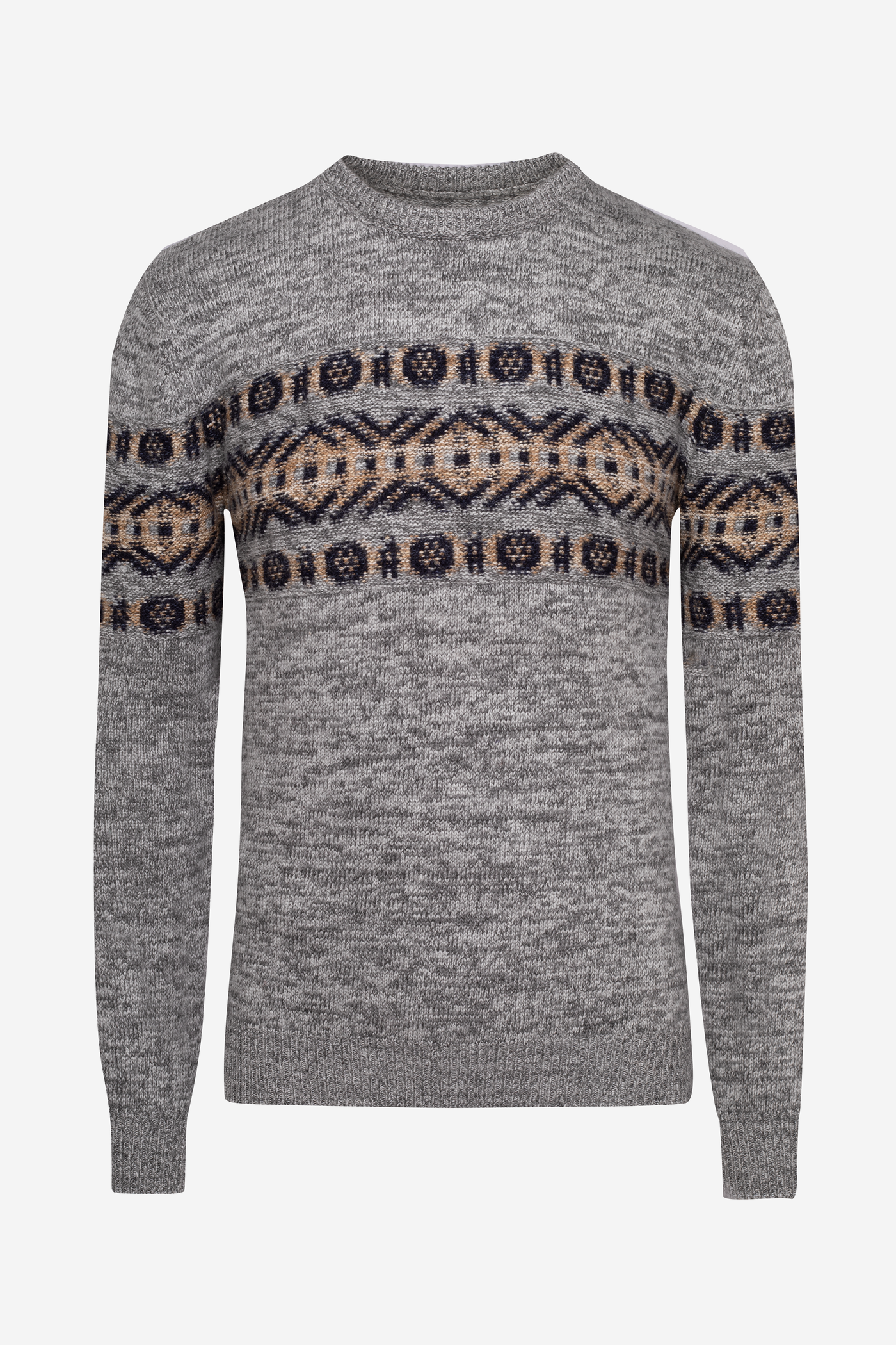 French Grey Crewneck Pullover