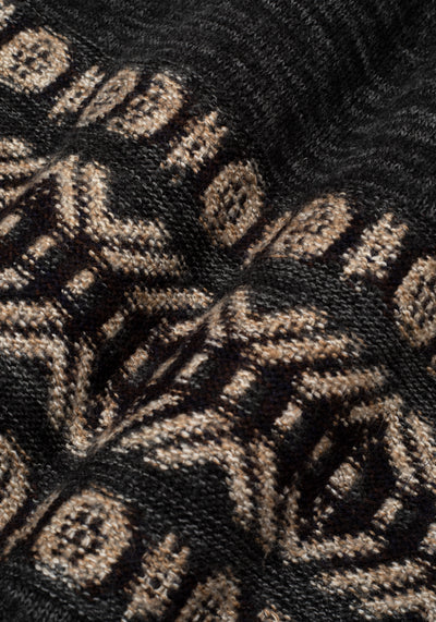 Washed Black Crewneck Pullover