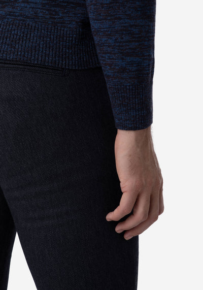 Royal Blue Lightning Turtle Neck Pullover