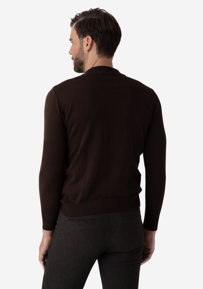 Orange Brown Arrows Pullover