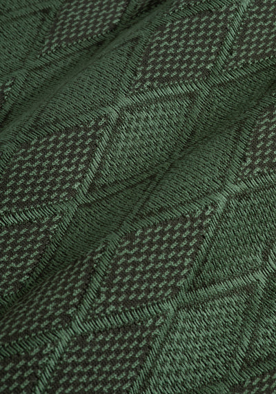 Pine Green Rhombus Pullover
