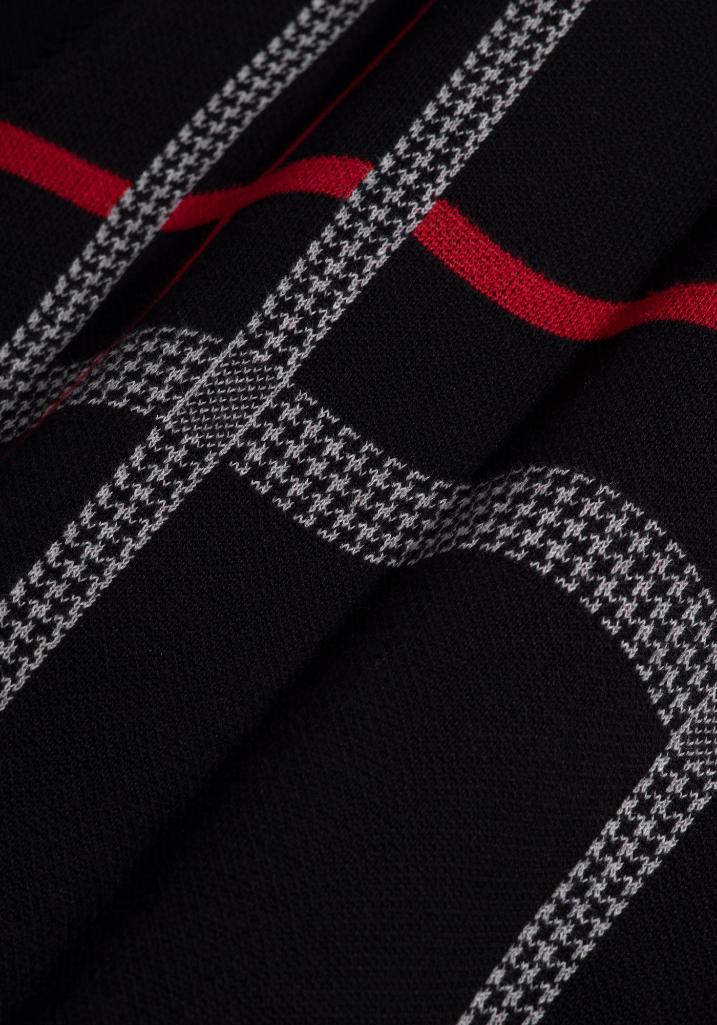 True Black Stripe Pullover