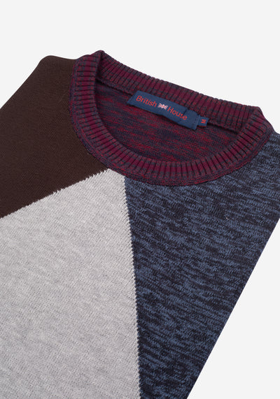 Colorful Rhombus Pullover