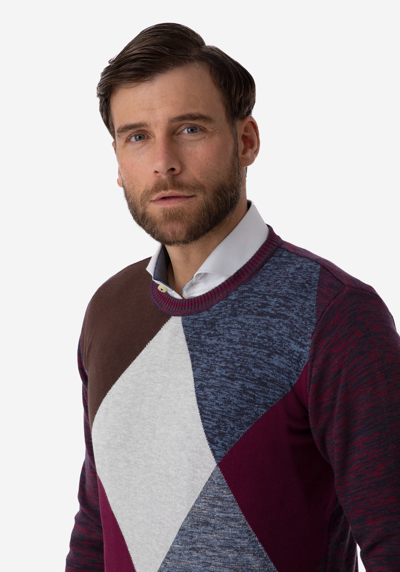 Colorful Rhombus Pullover