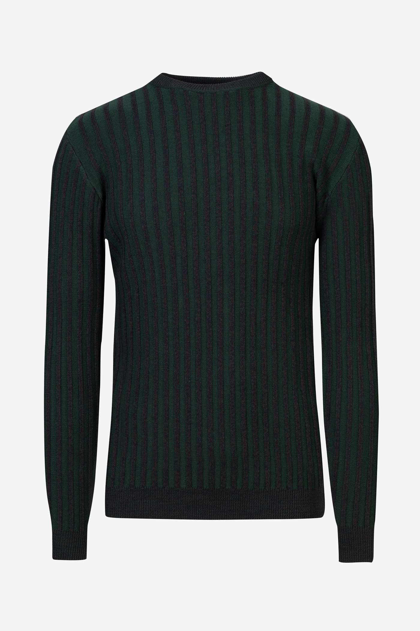 Forest Green Stripe Pullover