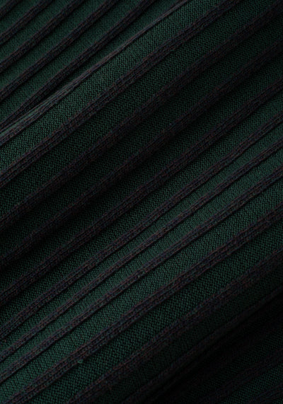 Forest Green Stripe Pullover