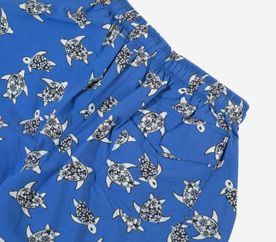 Blue Turtle Swim Shorts