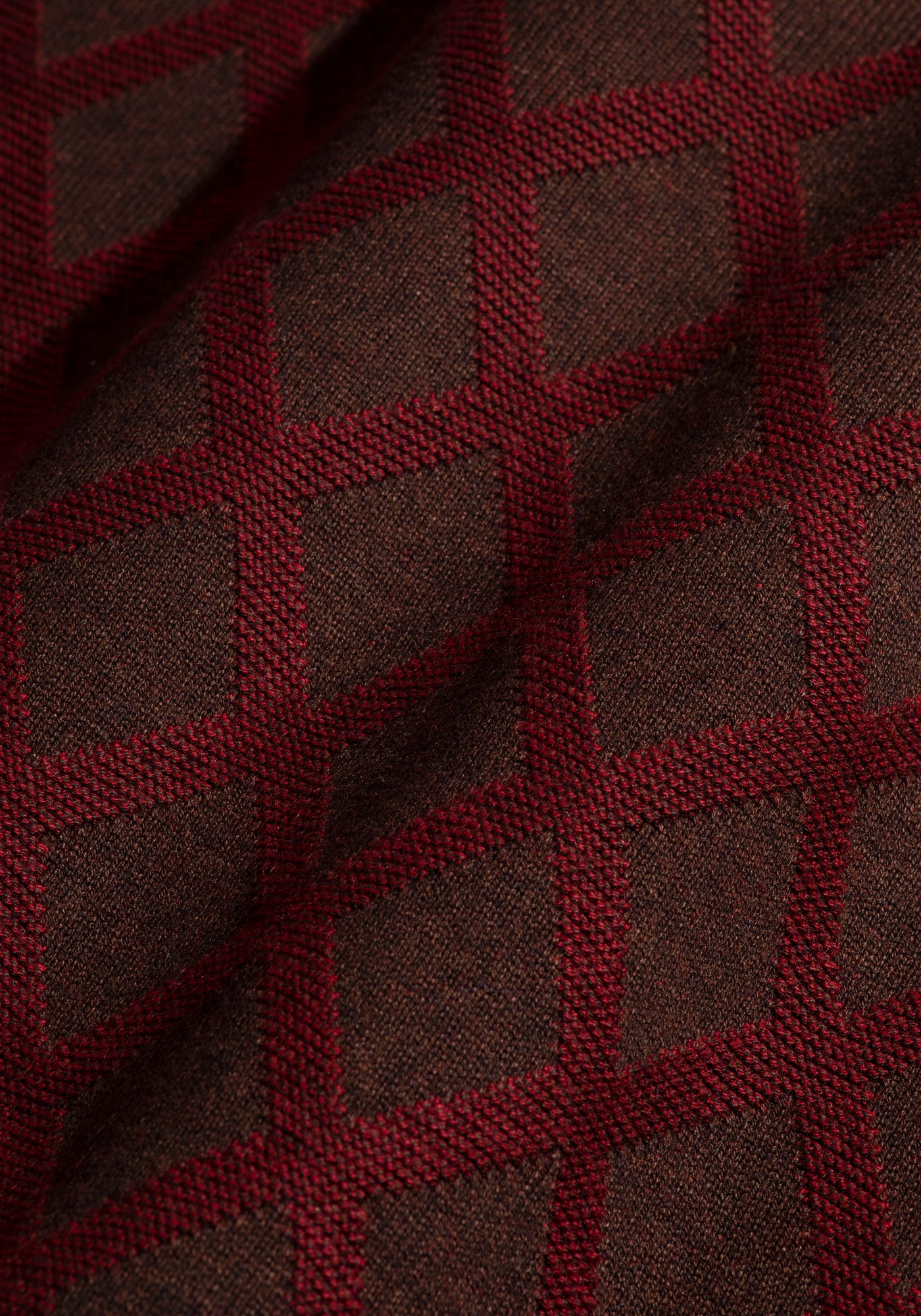 Burgundy Pullover Cotton Viscose