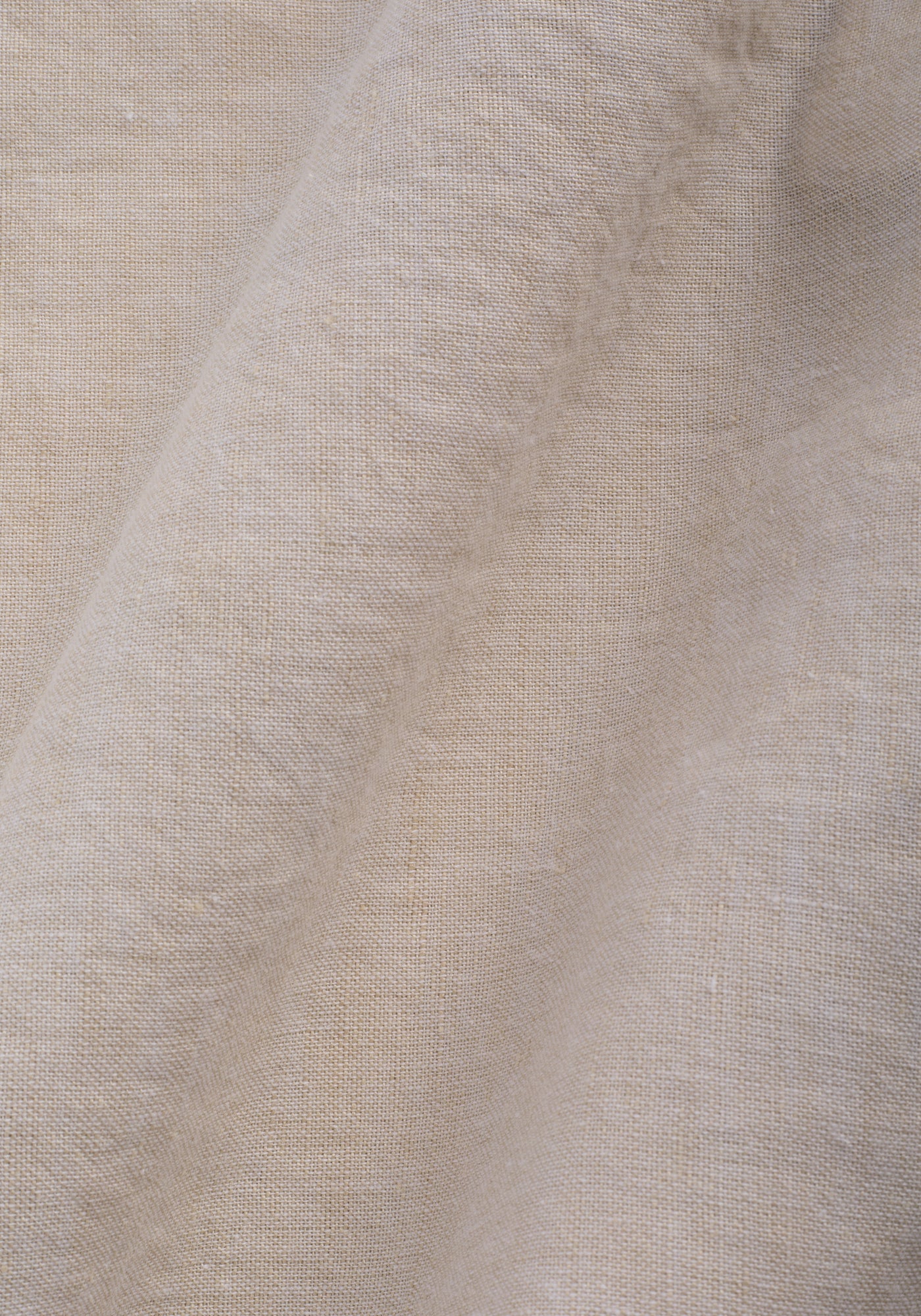 Light Beige Cotton Linen Short