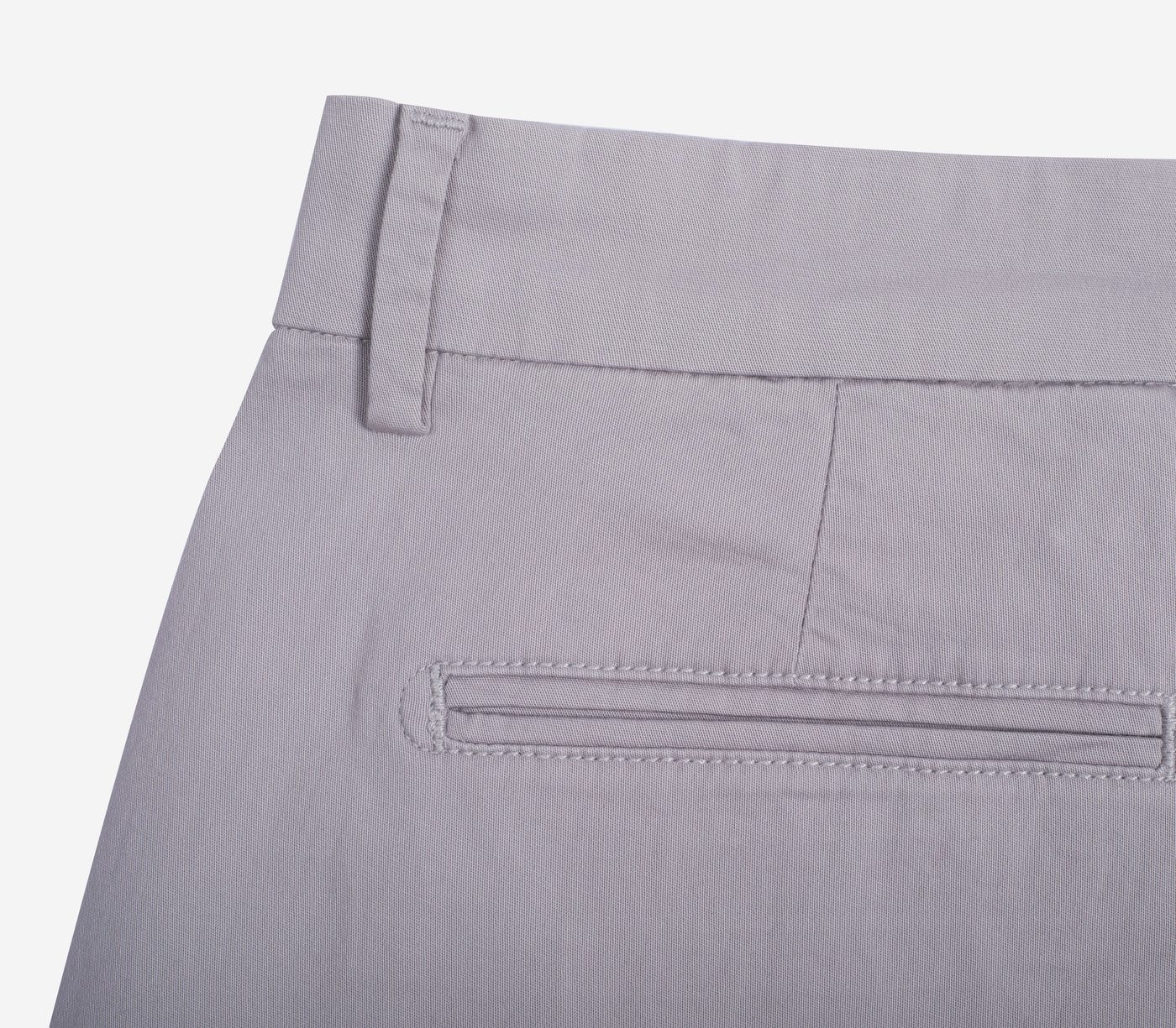 Contemporary Fit Lavender Gray Gabardine – British House