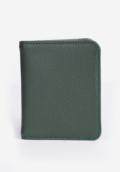 Green Genuine Leather Wallet