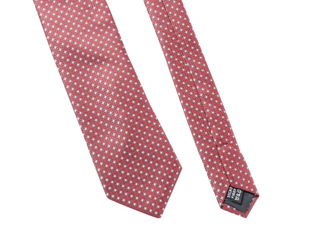 CVT38 / Red Classic Micro Fiber Tie