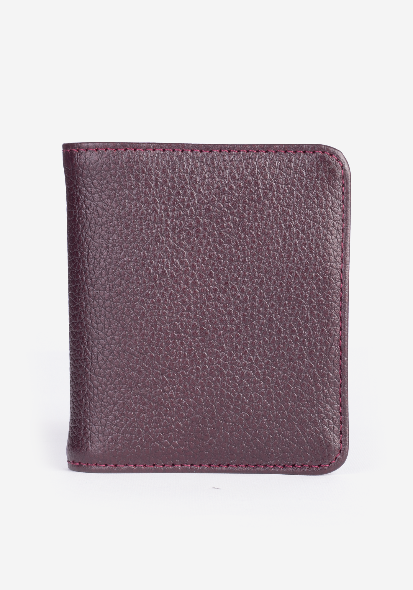 WAL026 / Burgundy Leather Wallet