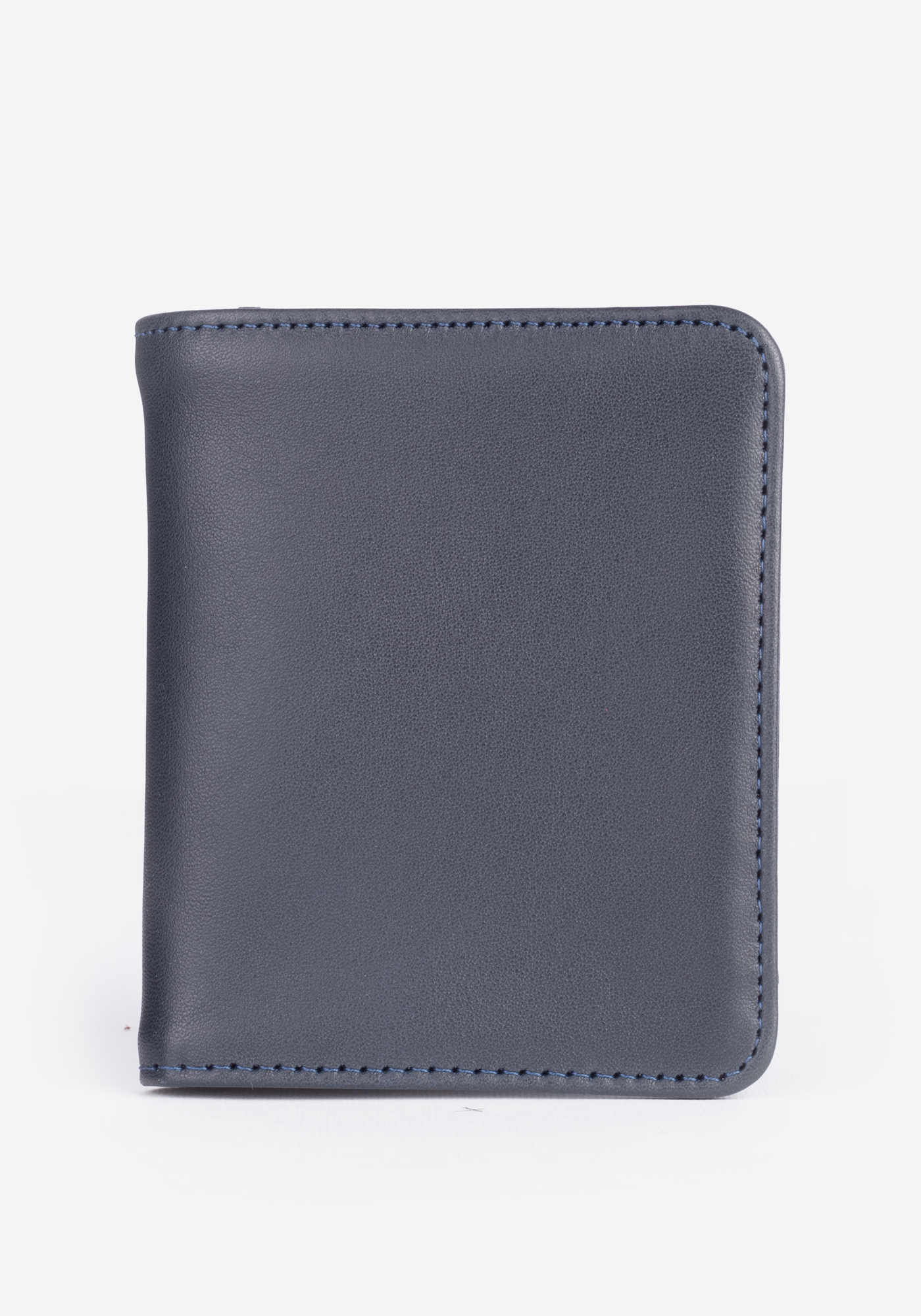 Navy Genuine Leather Wallet