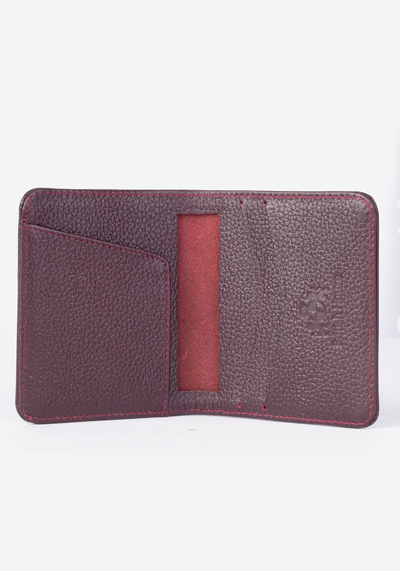 Burgundy Genuine Leather Wallet