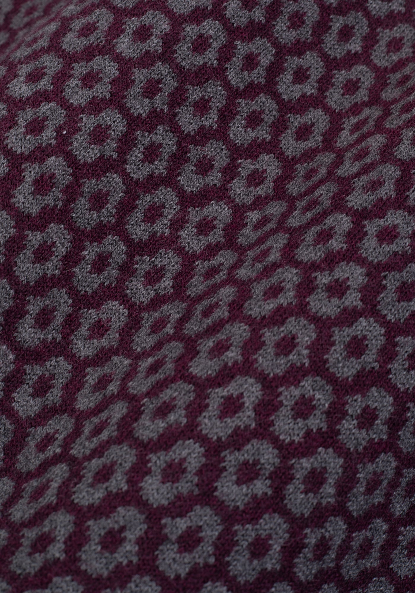 Burgundy Pullover Cotton Viscose