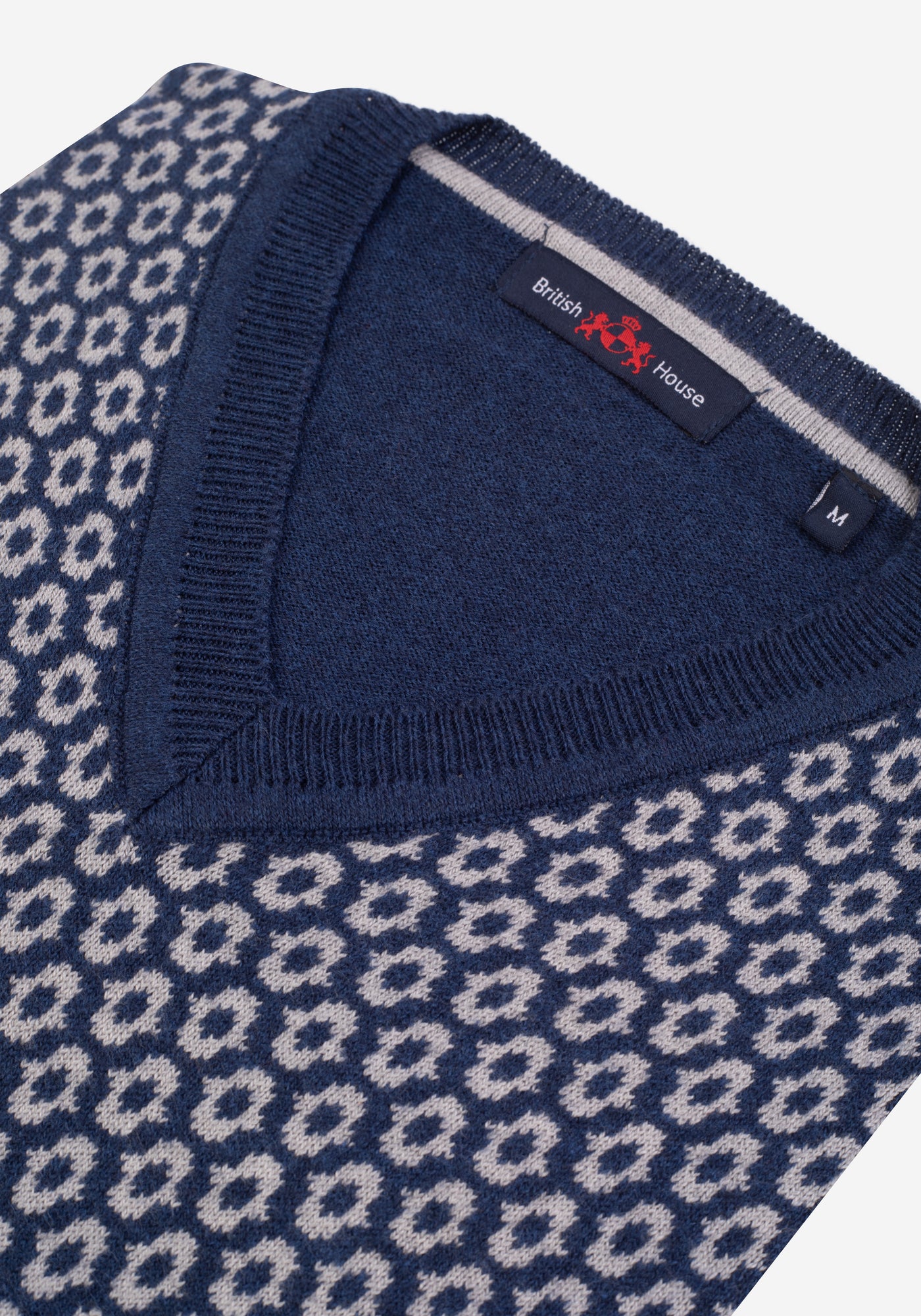 Blue Pullover Cotton Viscose