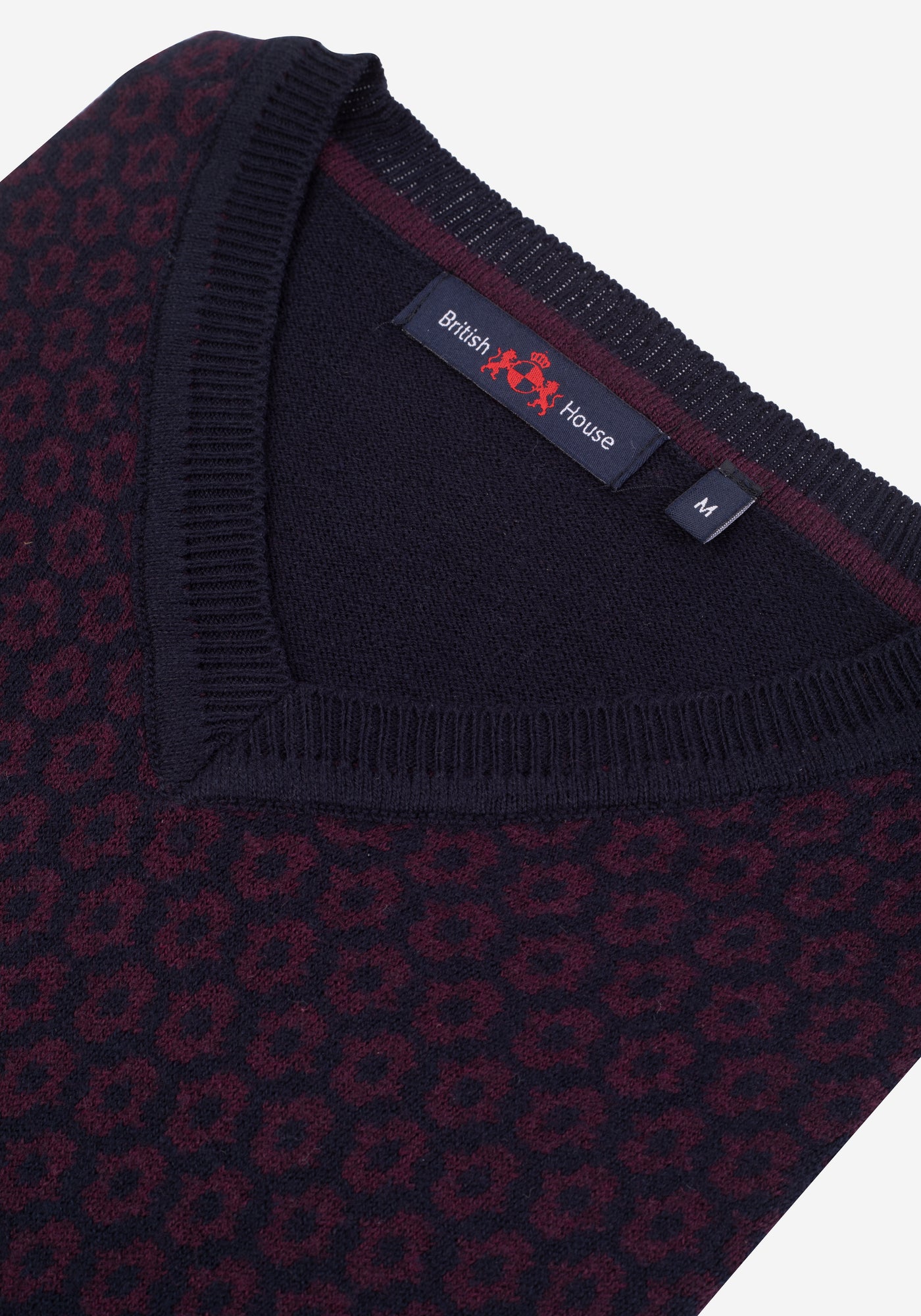 Navy Pullover Cotton Viscose