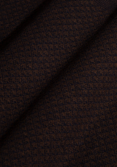 Brown Cotton Viscose Pullover