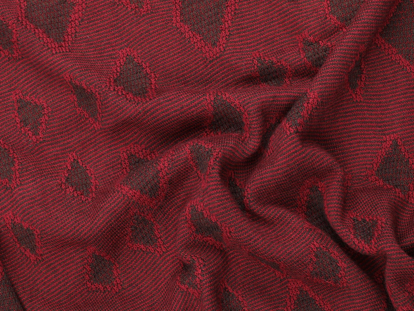 Maroon Pullover Cotton Viscose