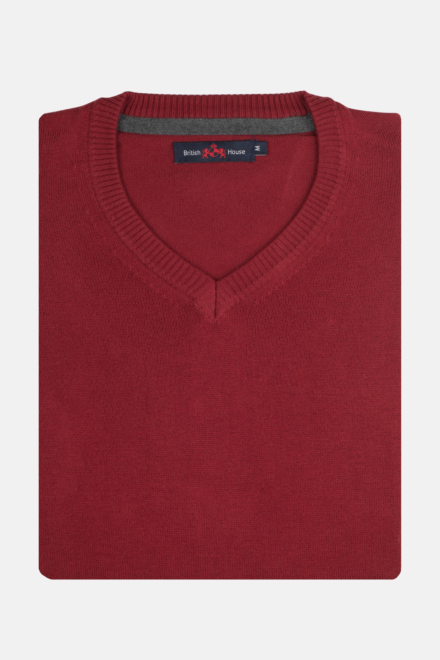 Maroon Pullover Cotton Cashmere