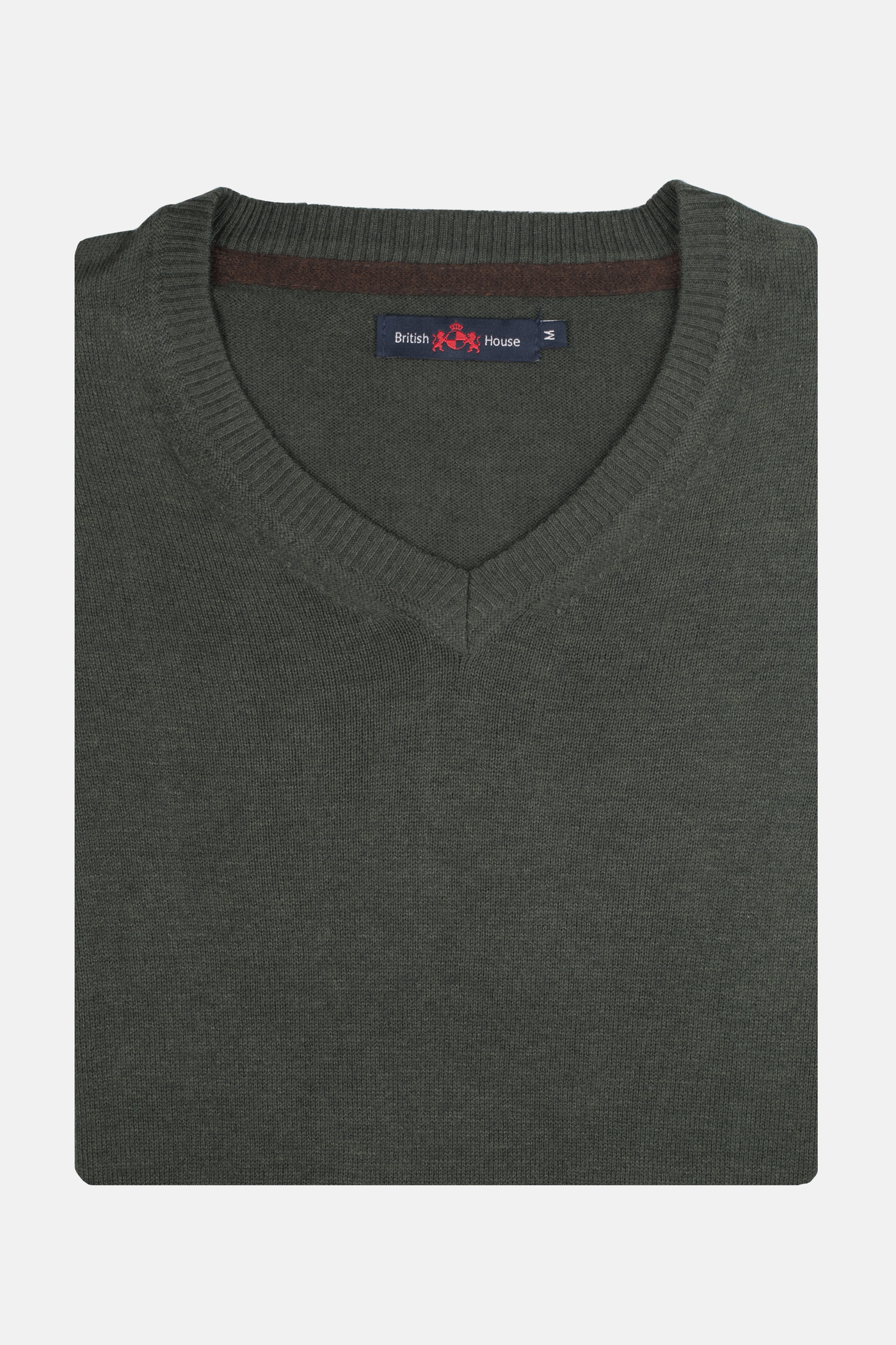 Olive Pullover Cotton Cashmere