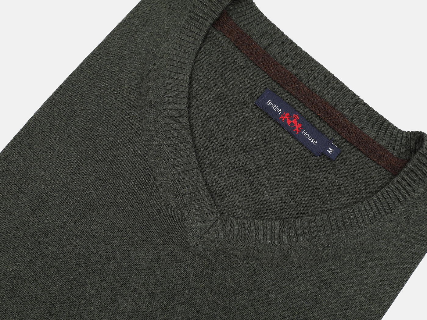 Olive Pullover Cotton Cashmere