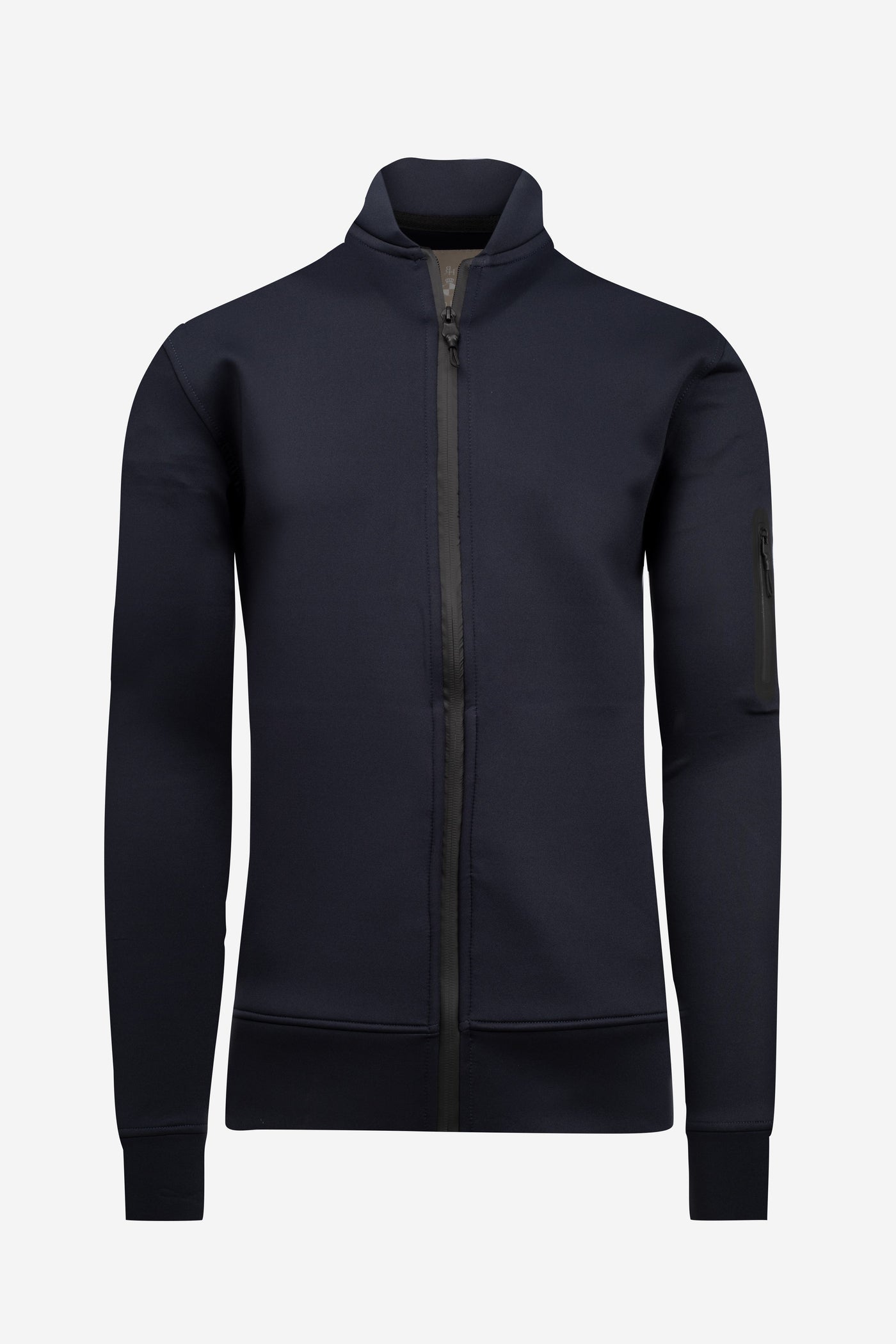 Navy Blue Scuba Jacket