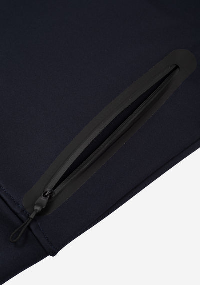 Navy Blue Scuba Jacket