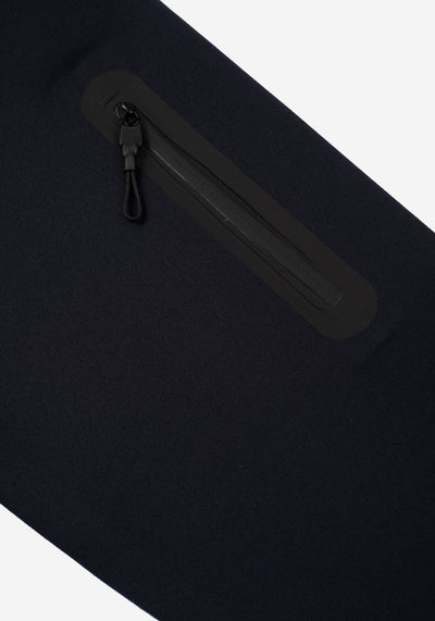 Navy Blue Scuba Jacket