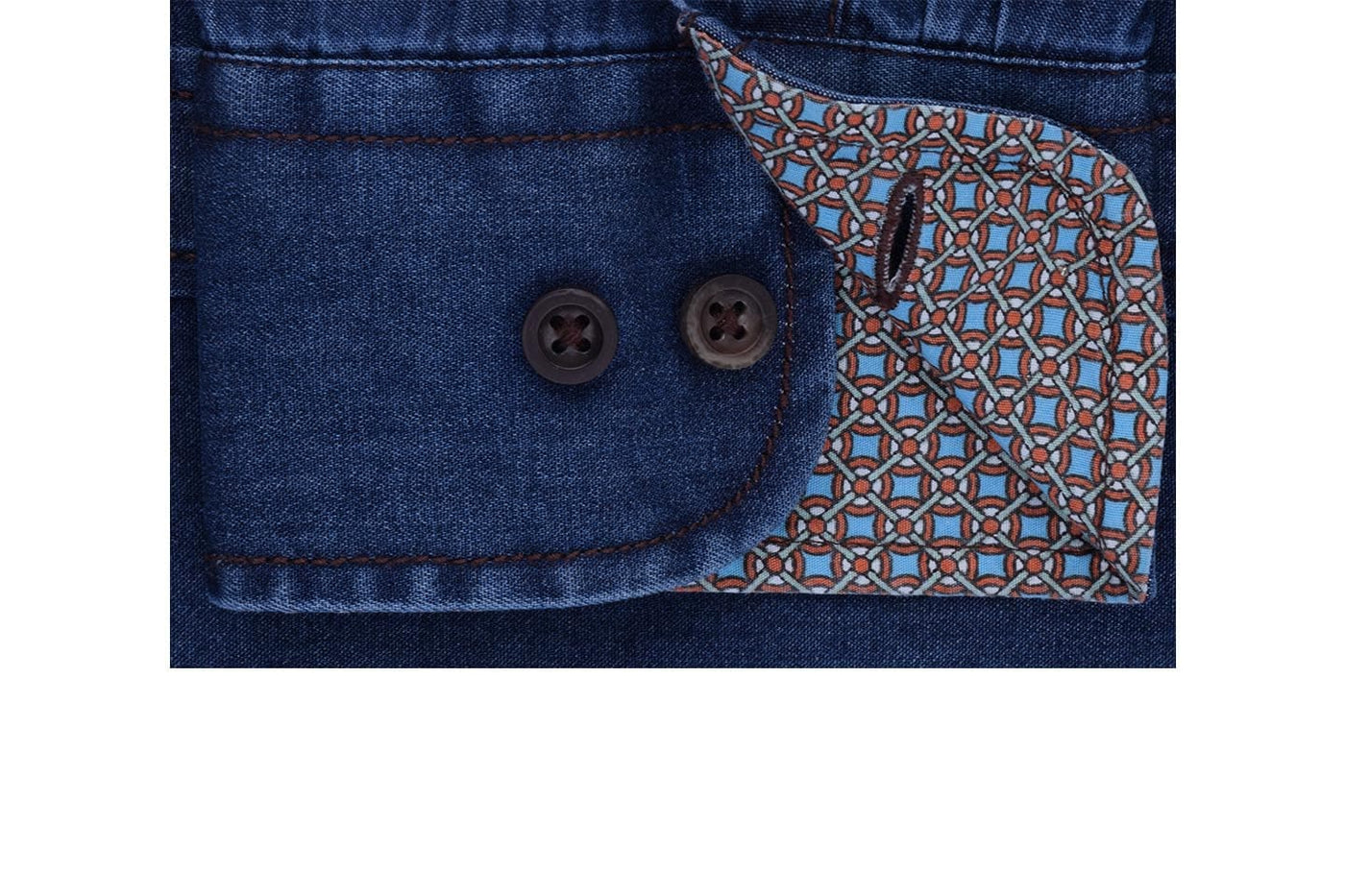 Navy Jeans Shirt