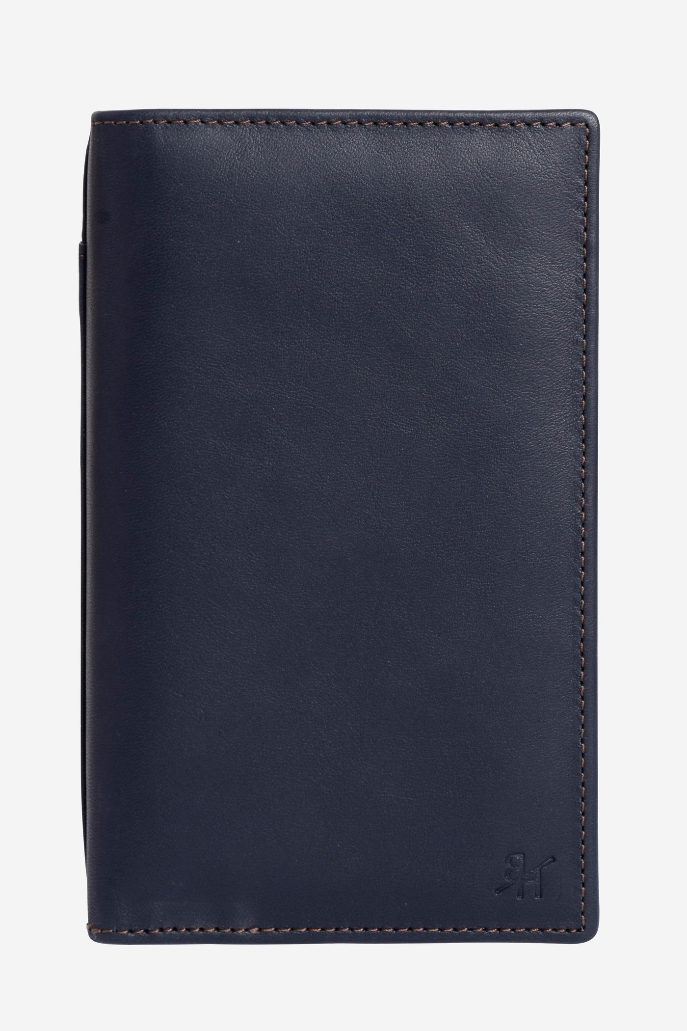 WAL008 / Midnight Blue Leather Wallet