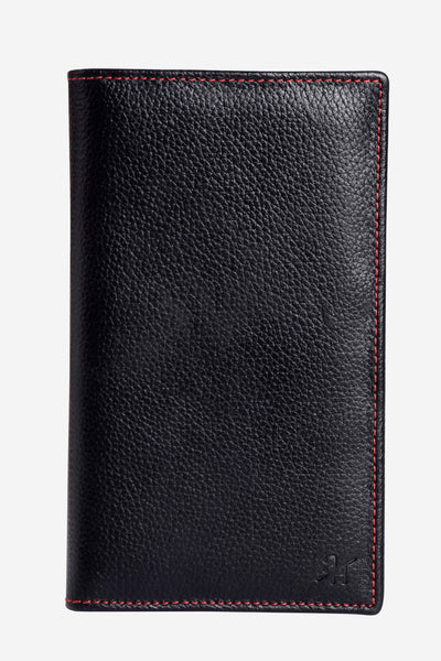 WAL009 / Black Leather Wallet