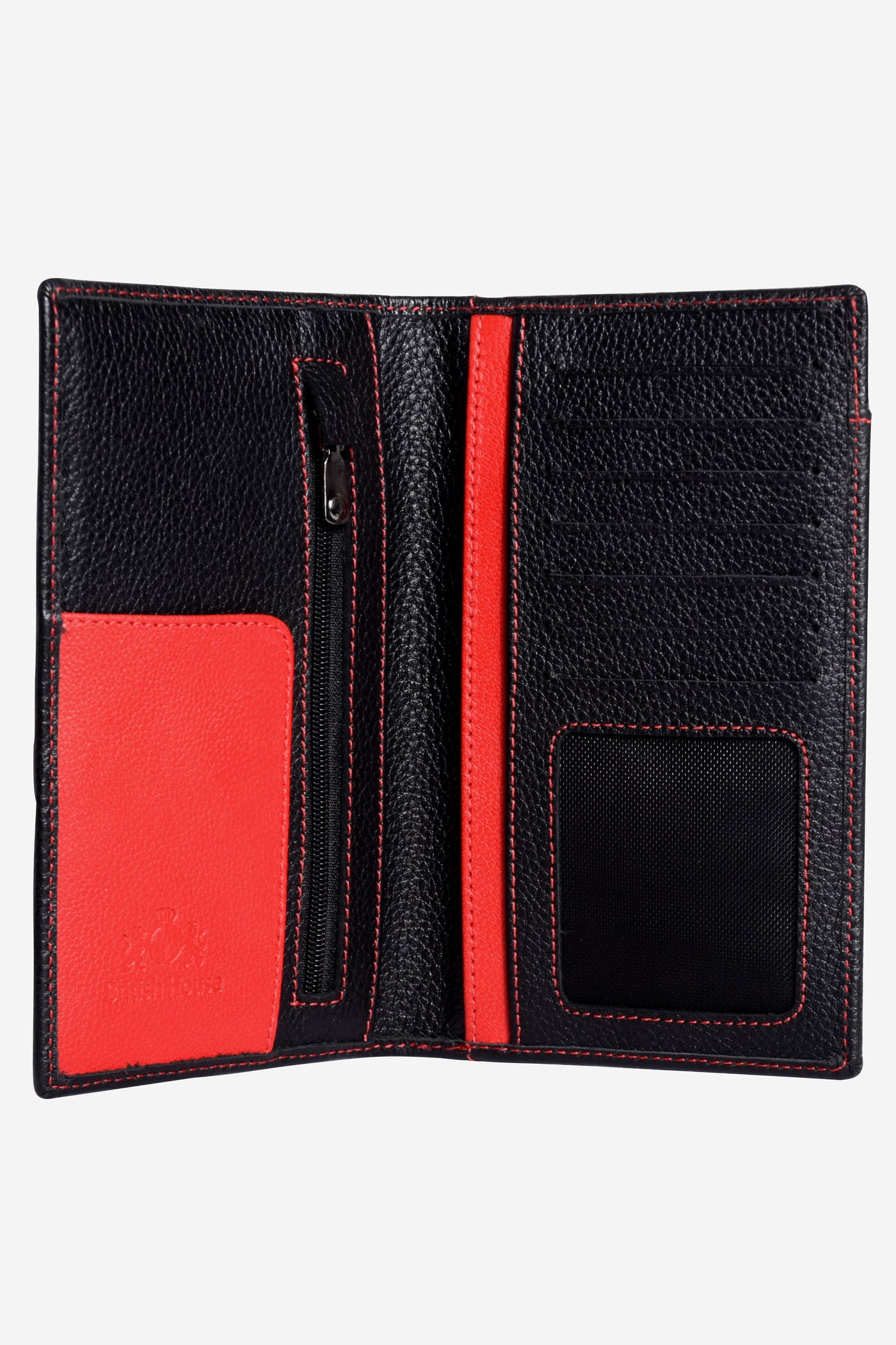 WAL009 / Black Leather Wallet