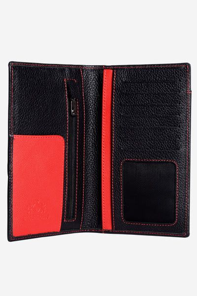WAL009 / Black Leather Wallet