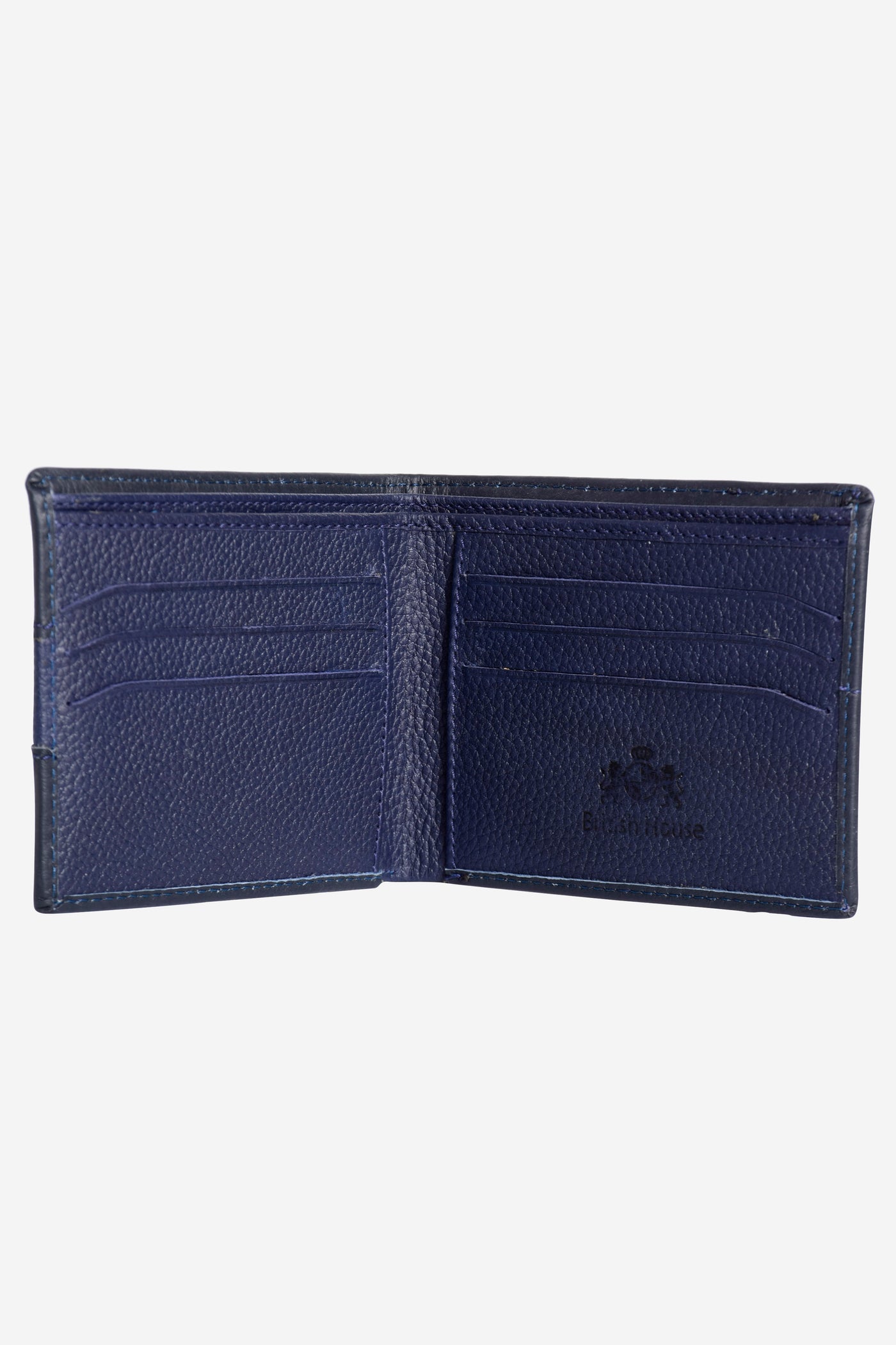 WAL011 / Midnight Blue Leather Wallet