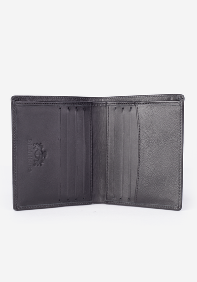 WAL019 / Black Leather Wallet