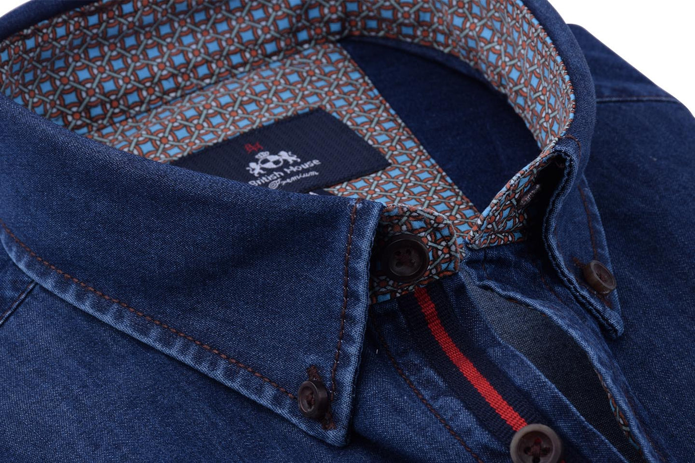 Navy Jeans Shirt