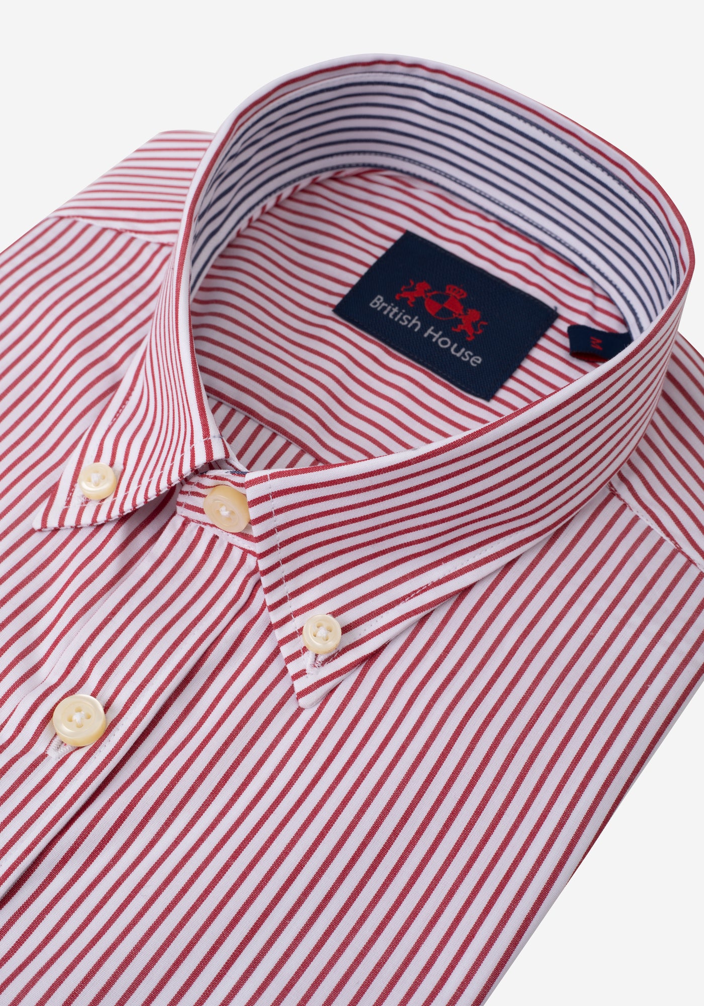 Barn Red Stripe Poplin Shirt